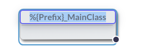 Editing: the class name embeds %{Prefix}.